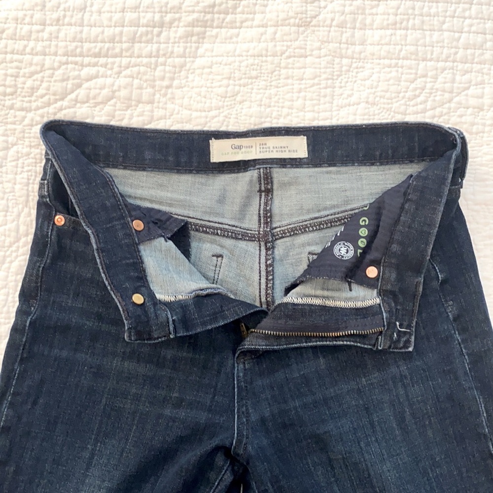 Gap True Skinny Super High Rise Jeans